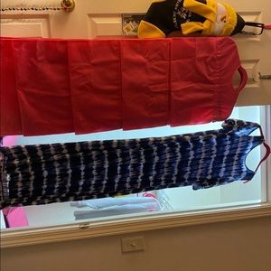 Tie dye Maxi dress worn twice